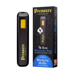 pressure la 1g aces disposable blueberry muffin