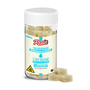 rezin 10k gummies 10ct hawaiin slushie
