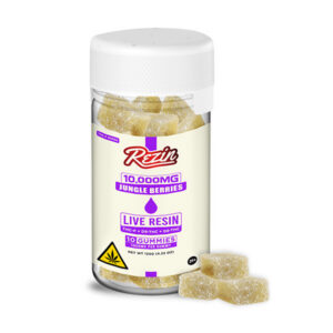rezin 10k gummies 10ct jungle berries