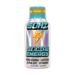 sohi kanna social energy shot 80mg pineapple