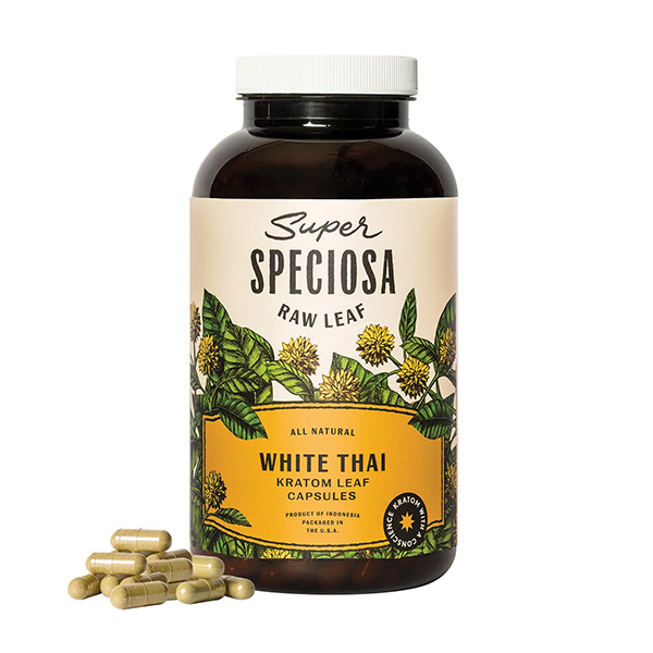 super speciosa kratom capsules white thai