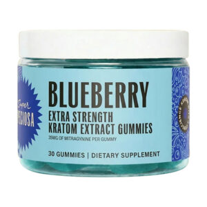 super speciosa kratom gummies 35mg 30ct blueberry