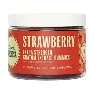 super speciosa kratom gummies 35mg 30ct strawberry
