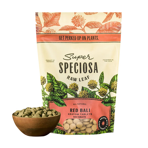 super speciosa kratom tablets red bali