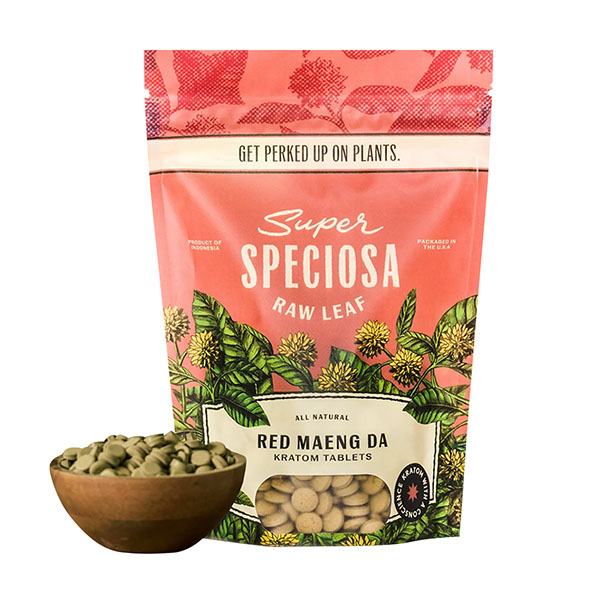 super speciosa kratom tablets red maeng da