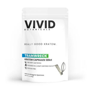 vivid botanicals kratom capsules 120ct trainwreck