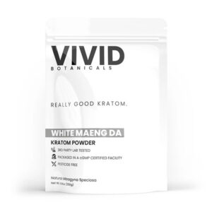 vivid botanicals kratom powder white maeng da