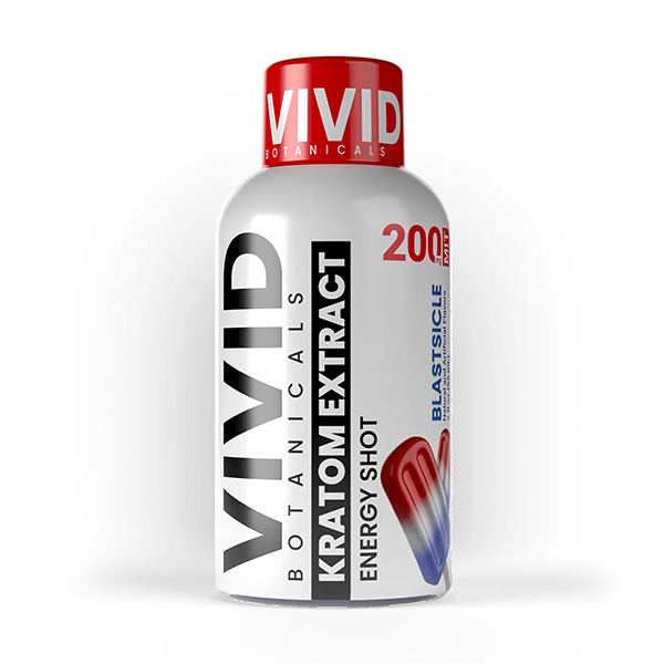 vivid botanicals kratom shot 200mit blasticle