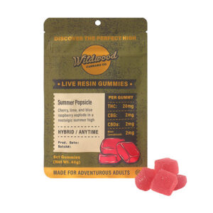 wildwood live resin gummies 5ct summerpopsicle