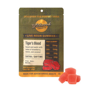 wildwood live resin gummies 5ct tigersblood