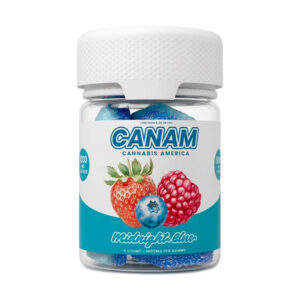 canam thcp 5000mg 5ct gummies midnight blue new