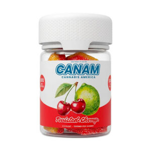 canam thcp 5000mg 5ct gummies twisted cherry new