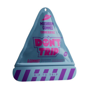 dozo dont trip mushroom gummies 6ct cosmic blue razz