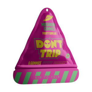 dozo dont trip mushroom gummies 6ct fruity sunflare