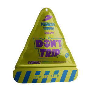 dozo dont trip mushroom gummies 6ct sour apple