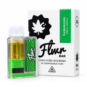 flwr bar cold cure 3g disposable lemoncane