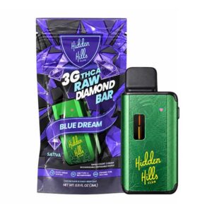 hidden hills 3g thca raw diamond bar blue dream