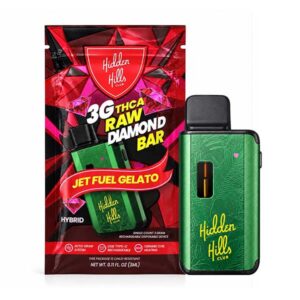 hidden hills 3g thca raw diamond bar jet fuel gelato