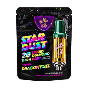 hidden hills star dust 2g thca cartridge dragon fuel