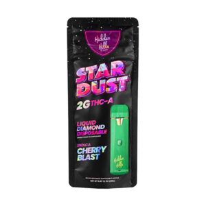 hidden hills star dust 2g thca disposable cherry blast