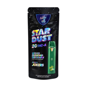 hidden hills star dust 2g thca disposable jokers