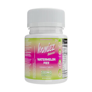 homiez botanicals tablets 500mg 10ct watermelon fizz new