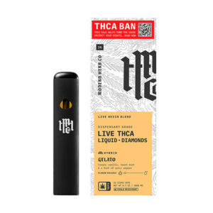 modern herb co live thca liquid diamonds 2g disposable gelato