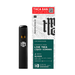 modern herb co live thca liquid diamonds 2g disposable og kush