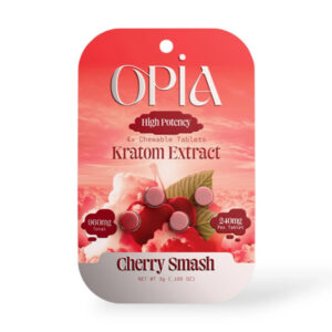opia high potency kratom tablets cherry smash front
