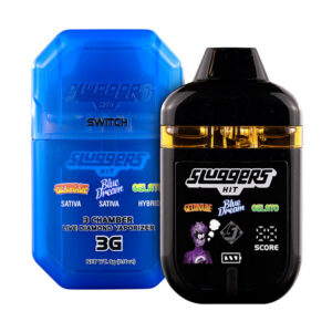 sluggers 3g disposable trio gelonade blue dream gelato