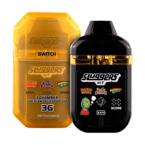 sluggers 3g disposable trio mango sherb peach dreamz rainbow runtz