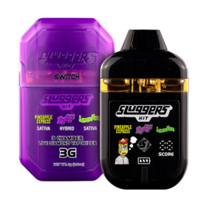 sluggers 3g disposable trio pineapple express runtz lemon haze