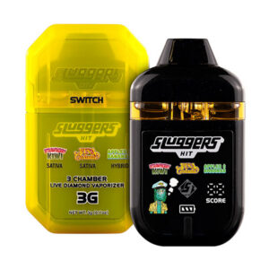 sluggers 3g disposable trio strawberry kiwi pina colada apples bananas