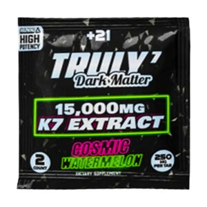 truly7 dark matter k7 extract tablets 500mg 2ct cosmic watermelon