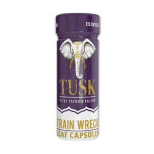 tusk kratom capsules 120ct train wreck