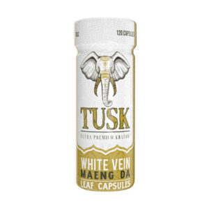 tusk kratom capsules 120ct white vein