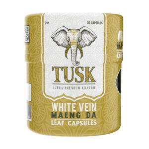 tusk kratom capsules 30ct white vein