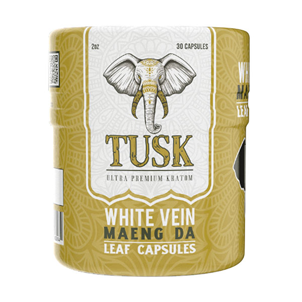 tusk kratom capsules 30ct white vein