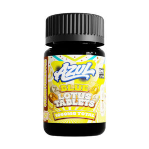 azul blue lotus tablets 1000mg 5ct golden pineapple
