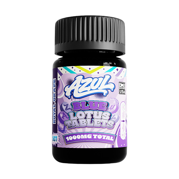 azul blue lotus tablets 1000mg 5ct royal grape