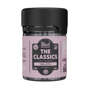 black roses classics thca pre rolls 50ct gelato