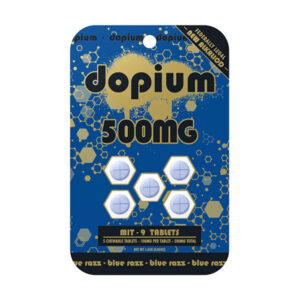 dopium mit9 tablets 500mg 5ct blue razz