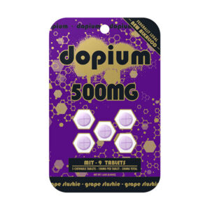 dopium mit9 tablets 500mg 5ct grape slushie