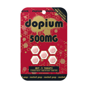 dopium mit9 tablets 500mg 5ct rocket pop