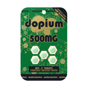 dopium mit9 tablets 500mg 5ct watermelon