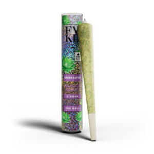 fvkd green lotus 2g preroll 1ct glacier grape