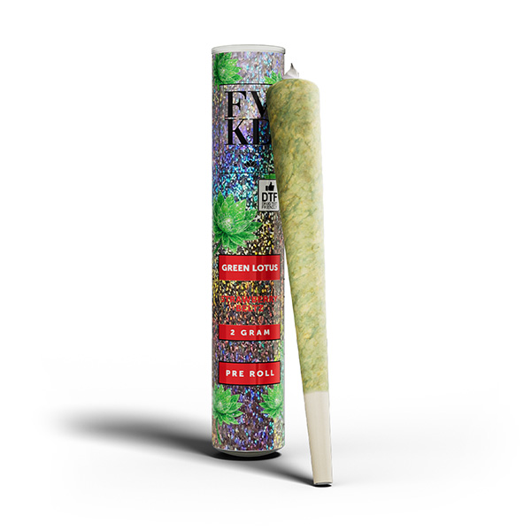 fvkd green lotus 2g preroll 1ct strawberry beltz
