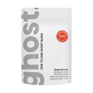 ghost 10ct gummies one to one blood orange