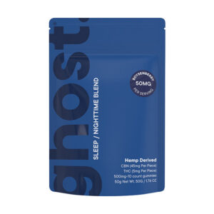 ghost 10ct gummies sleep nighttime boysenberry