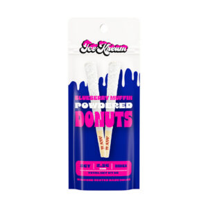 ice kream powdered donuts pre rolls 2ct blueberry muffin